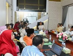 Pj Bupati Kampar Pimpin Rapat Koordinasi Terkait Anggaran Percepatan Penurunan Stunting Kabupaten Kampar Tahun Anggaran 2024