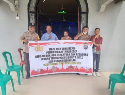 Kapolsek Kampar Kiri Terus Lakukan Cooling System Guna Menjaga Keamanan Pemilu 2024