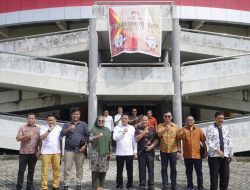 Persiapan Pemilu dan Pilpres 2024, Pj Bupati Kampar Bersama Stakeholder Tinjau Gudang Kotak Suara