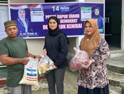 Tanggap Bencana, Eva Yuliana dan Demokrat Sudah Tegakkan 4 Posko Dapur Umum