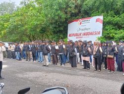 Bawaslu Kampar Gandeng Satpol PP, Gelar Apel Siaga Masa Tenang Pemilu 2024 dan Penertiban APK