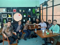 PWI Kampar Bertemu Rusidi Rusdan di Jakarta, Beri Dukungan Semangat Jelang Pelantikan Sebagai Anggota KPU Riau Sore Nanti