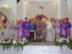 Pj Bupati Kampar Hadiri Resepsi Pernikahan Bayu Pratama Bahrein dengan Nadia Salsabila