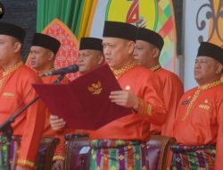 Penjabat Bupati Kampar Pimpin Upacara Hari Jadi Kabupaten Kampar Ke-74