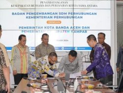 Pemkab Kampar Tandatangani Nota Kesepakatan dan Perjanjian Kerja Sama Terkait Pemenuhan SDM Bidang Perhubungan Darat