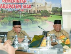 Bersilaturrahmi ke Kabupaten Siak, Penjabat Sekda Kampar disambut Hangat Oleh Sekda Siak