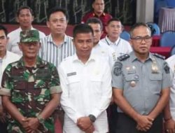 Penjabat Bupati Kampar Membuka Rapat TIM Pengawasan Orang Asing (TIM PORA) Kabupaten Kampar