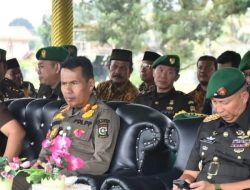 Kasatpol PP Kampar Arizon Hadiri Sertijab Danyon 132/Bima Sakti