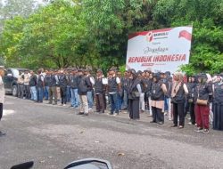 Satpol PP Kampar Digandeng Bawaslu Kampar Siaga Masa Tenang Pemilu 2024 dan Penertiban APK