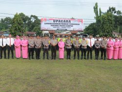 Personil Polres Kampar Mendapat Kenaikkan Pangkat Luar Biasa  
