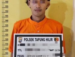 Polsek Tapung Hilir Tangkap Pelaku Narkoba di Simpang Gelombang