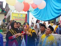 Pj Bupati Kampar Resmikan TK 01 Negeri Desa Salo