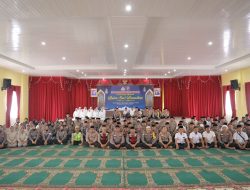 Polres Kampar Gelar Doa Bersama dan Berikan Tali Asih kepada Anak Yatim Piatu Menyambut Bulan Suci Ramadhan