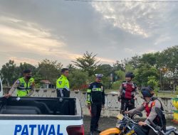 Sat Samapta Patroli dan Pengamanan Asmara Subuh Antisipasi Balap Liar Di Wilayah Kabupaten Kampar