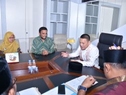 Pj Bupati Kampar Terima BPK RI Perwakilan Riau di Balai Bupati