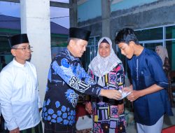 Safari Ramadhan Di Masjid Al-Ikhlas Desa Pandau Jaya, Pj Bupati Kampar Ajak Masyarakat Memakmurkan Masjid