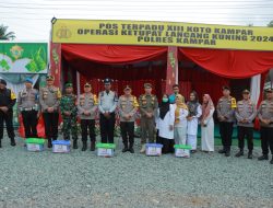 Wakapolda Riau Kunjungi Pospam XIII Koto Kampar