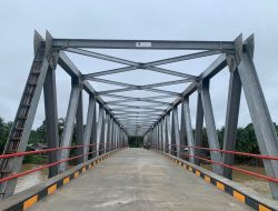 Meskipun di Tengah Cuaca Ekstrem, PUPR Sukses Bangun 4 Jembatan Tahun 2023 di Aliran Sungai Kampar, Masyarakat akan Gelar Syukuran