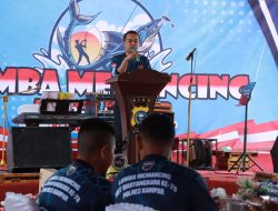 Sambut Hari Bhayangkara, Polres Kampar Gelar Lomba Mancing