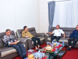 KKN Tematik, Rektor UIR Jalin Silaturrahmi Dengan Pj Bupati Kampar