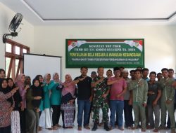 Tim TMMD ke121 Kodim 0313/KPR Sosialisasikan Akan Bahaya Judi Online