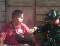 Satgas Kesehatan TMMD Kodim 0313/KPR Berikan Layanan Kepada Masyarakat