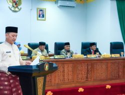 Melalui Rapat Paripurna, Pj Bupati Bersama DPRD Kampar Sahkan APBD-P Tahun 2024