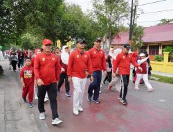 Meriahkan HUT RI dan HAN 2024, Pj Bupati Gelar Jalan Santai