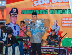 Pj Sekda Kampar Resmi Dibuka Malam Pergelaran Seni dan Budaya Dalam Rangka Memeriahkan HUT RI Ke-79