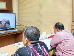 Pemkab Kampar Ikuti Zoom Meeting dengan Lembaga Administrasi Negara Terkait Pengembangan dan Kepemimpinan