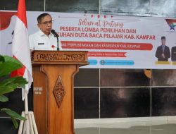 Ini Pesan Asisten III Setda Ir. Azwan, M, Si Kepada Duta Baca Pelajar Kampar yangTerpilih