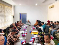 Pj. Bupati Kampar Pimpin Langsung Rakor Dengan Stakeholder Terkait Pengelolaan Pasar Inpres Bangkinang