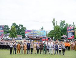 Asisten III Setda Kampar Ikuti Apel Operasi Lancang Kuning 2024