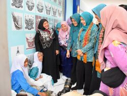 Ricana Djayanti Hambali Beserta Rombongan Sambut Kunjungan Ketua Dekranasda Provinsi Riau