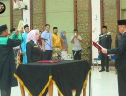 Hambali Kembali Lantik Ramlah Jadi Pj Sekda Kampar
