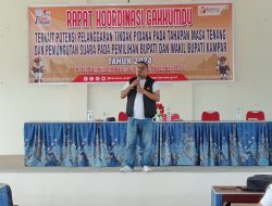 Gesah Pemantapan LHP Bagi 1.280 P-TPS Bawaslu Kampar Siap Kawal 1.280 TPS