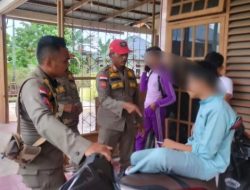 Puluhan Pelajar Diamankan Satpol PP Kampar Kedapatan Main Domino Saat Jam Belajar