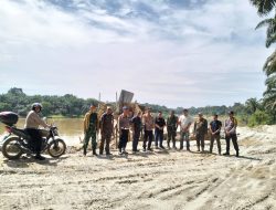 Polsek Tambang Bersama TNI dan Satpol PP Cek Lokasi Galian C Diduga Ilegal