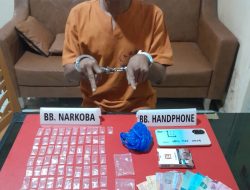 Polres Kampar Ungkap Peredaran Sabu di Kampa, 101 Paket Siap Edar Diamankan!