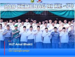 Pj Bupati Kampar Pimpin Upacara Hari Amal Bhakti Ke -79