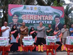Polri dan Kementan RI Bersinergi, Kapolda Riau Pimpin Penanaman Jagung Serentak 1 Juta Hektare di Kampar