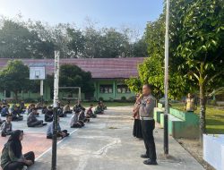 Polres Kampar Sosialisasikan Etika Tertib Berlalu Lintas di MAN 4 Kampar, Tingkatkan Kesadaran Generasi Muda
