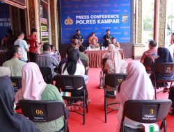Polres Kampar Berhasil Ungkap Kasus Curanmor, Amankan 13 Sepeda Motor dan 1 Tersangka