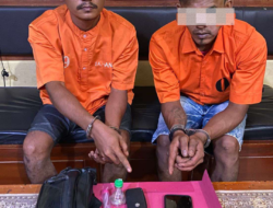 Polsek Tapung Hulu Tangkap Dua Pelaku Narkoba di Kampar, Satu Paket Sabu Diamankan