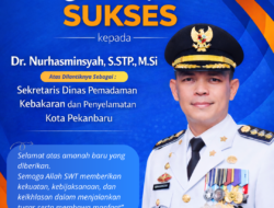 Selamat dan Sukses, Dr. Nurhasminsyah Dilantik sebagai Sekretaris Dinas Damkar Pekanbaru