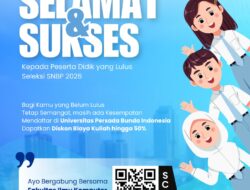 Selamat dan Sukses untuk Peserta Didik yang Lulus SNBP 2026