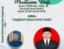 RRI Pekanbaru Hadirkan Program Mutiara Pagi, Angkat Tema “Tenggelam dalam Cermin Sendiri”